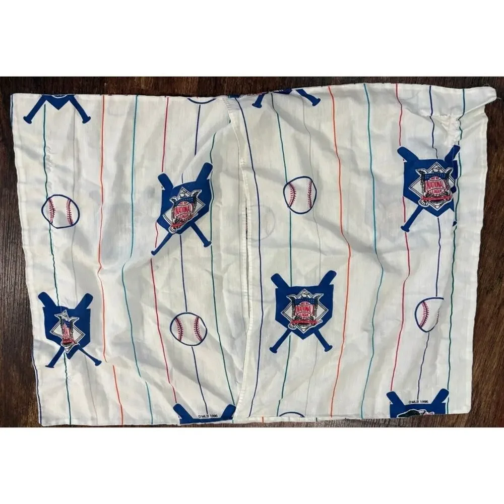 Vintage 1996 MLB St. Louis Cardinals Baseball Pillowcase Bedding Pillow Sham